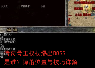 �������Ȩ�ȱ���BOSS��˭������λ���뼼�����