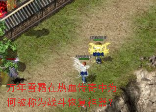 ����ѩ˪����Ѫ������Ϊ�α���Ϊս���ָ�������