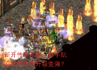 新开传奇私服,新手玩家如何快速升级变强? 新开传奇私服,新手玩家如何快速升级变强?