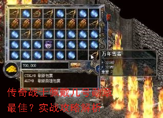 传奇战士佩戴几号勋章最佳?实战攻略解析 传奇战士佩戴几号勋章最佳?实战攻略解析