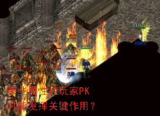哪些属性在玩家PK时能发挥关键作用? 哪些属性在玩家PK时能发挥关键作用?
