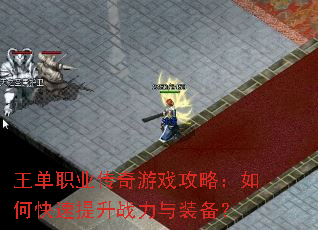 王单职业传奇游戏攻略:如何快速提升战力与装备? 王单职业传奇游戏攻略:如何快速提升战力与装备?