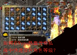 如何在9you热血传奇私服中快速提升角色等级? 如何在9you热血传奇私服中快速提升角色等级?