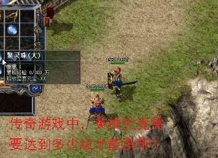 传奇游戏中,英雄究竟需要达到多少级才能携带? 传奇游戏中,英雄究竟需要达到多少级才能携带?