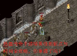 热血传奇手游精英怪刷新点与时间全攻略,你掌握了吗? 热血传奇手游精英怪刷新点与时间全攻略,你掌握了吗?