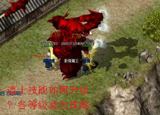 道士技能如何升级?各等级威力详解 道士技能如何升级?各等级威力详解